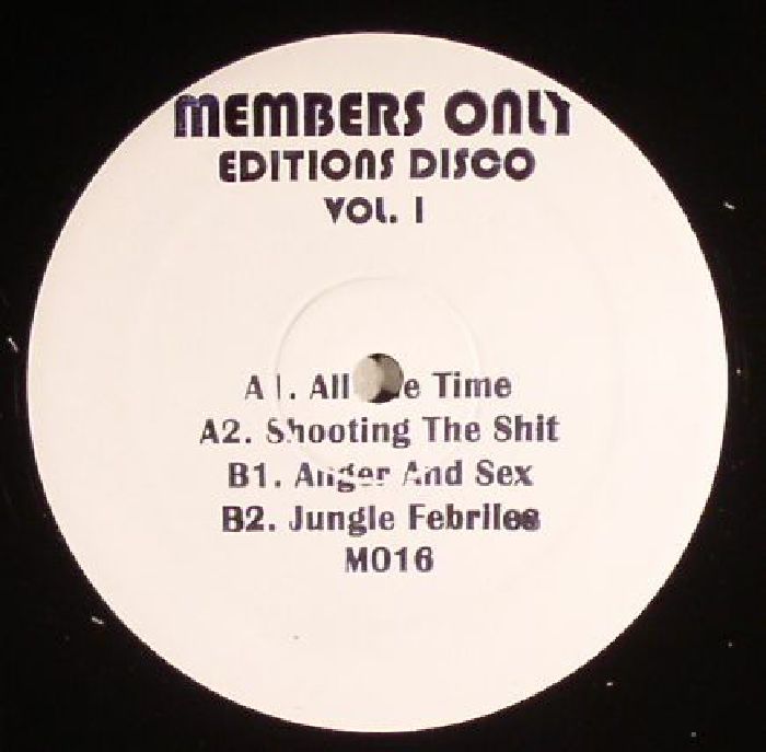 MEMBERS ONLY - Editions Disco Vol 1
