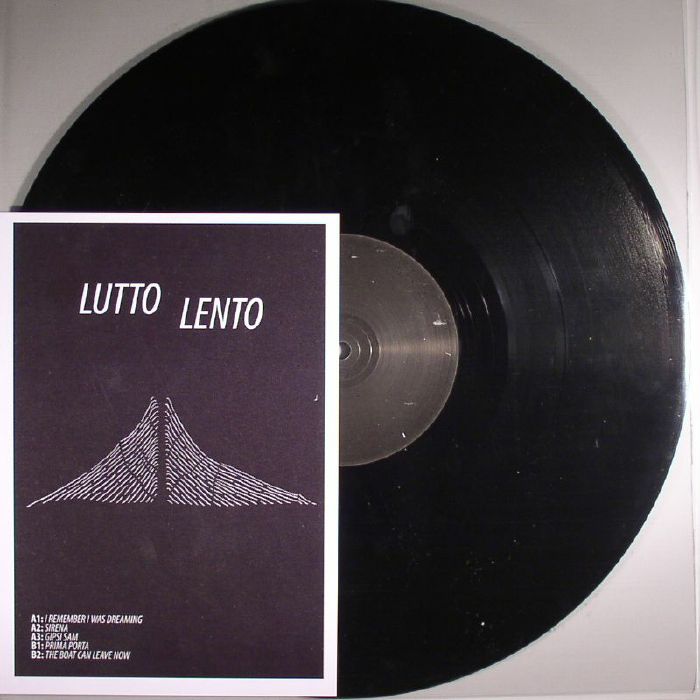 LUTTO LENTO - I Remember I Was Dreaming