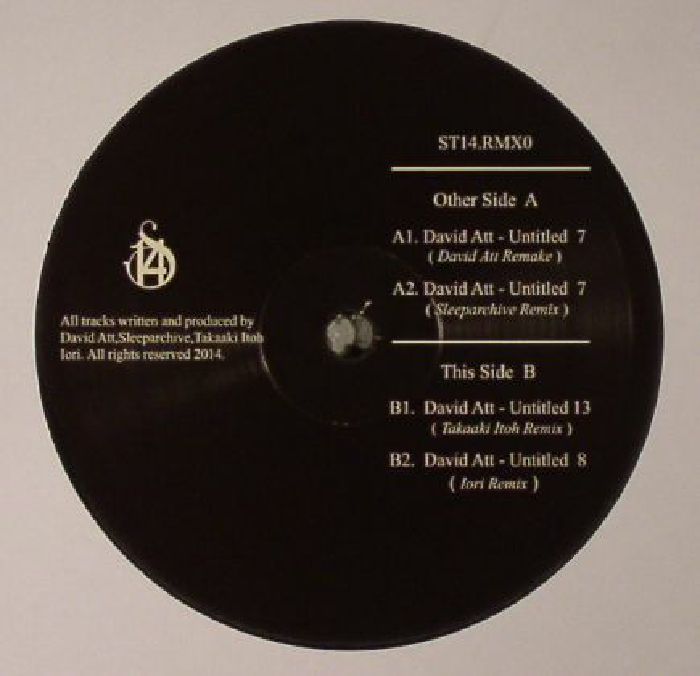 DAVID ATT - Untitled Remixes