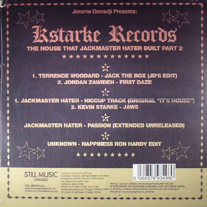 DERRADJI, Jerome/VARIOUS - The House That Jackmaster Hater Built Part 2