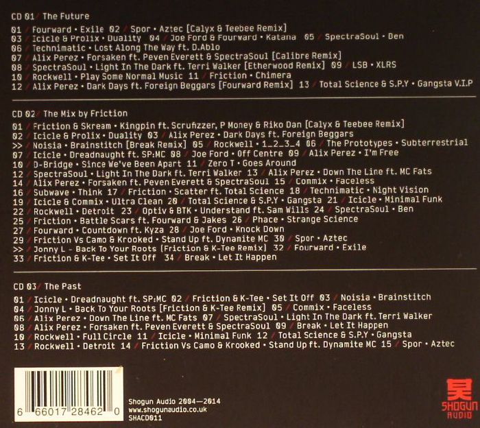 FRICTION/VARIOUS - 10 Years Of Shogun Audio