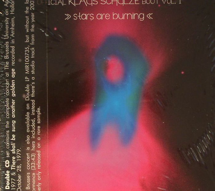 SCHULZE, Klaus - Official Klaus Schulze Boot Vol 1: Stars Are Burning