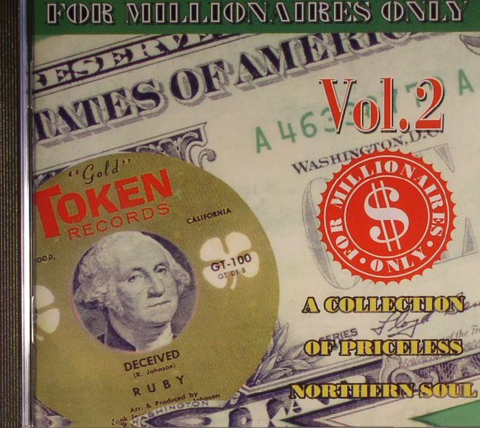 VARIOUS - For Millionaires Only Vol 2: A Collection Of Priceless Northern Soul