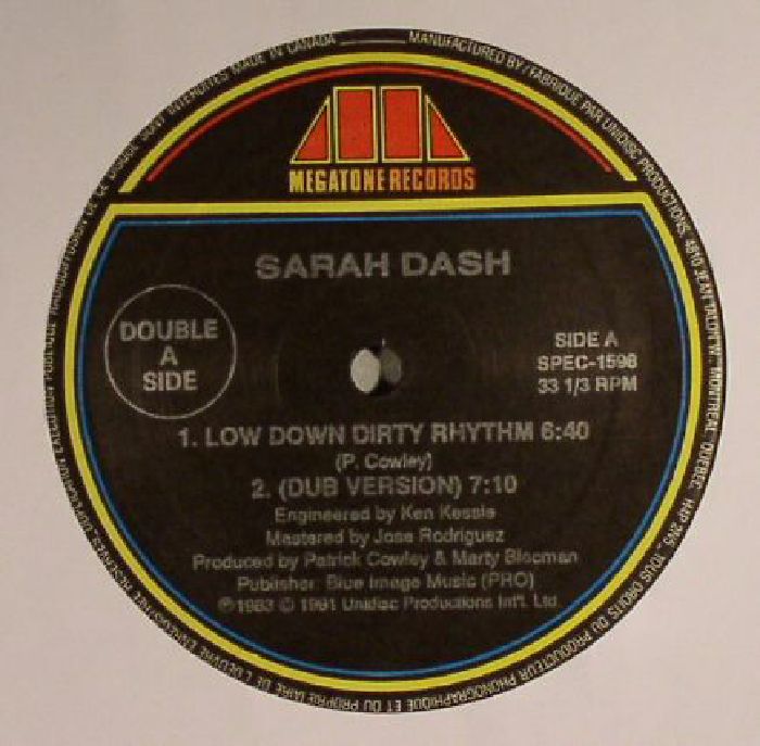 DASH, Sarah - Low Down Dirty Rhythm
