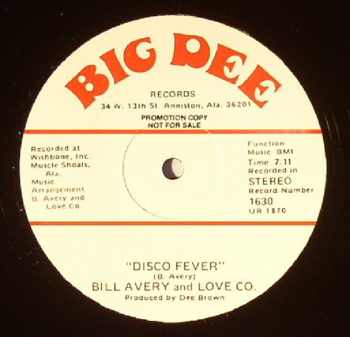 AVERY, Bill & LOVE CO - Disco Fever
