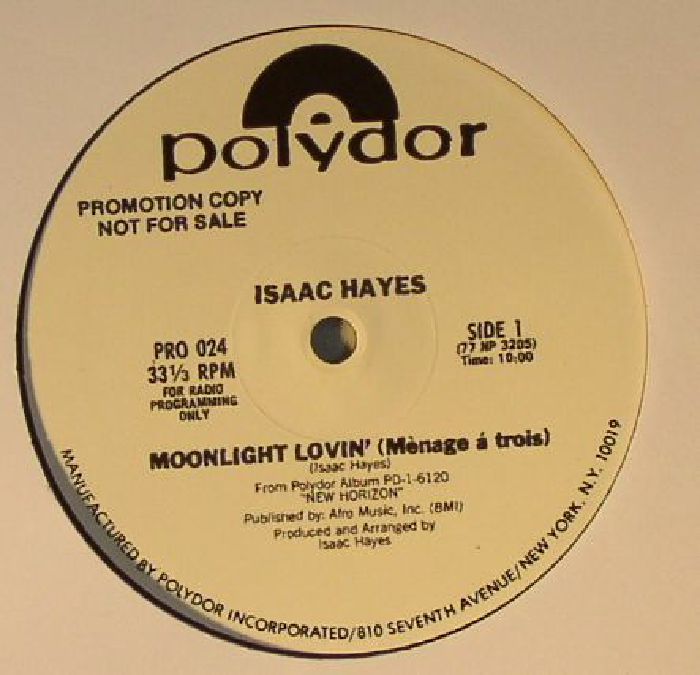 HAYES, Isaac - Moonlight Lovin' (Menage A Trois)