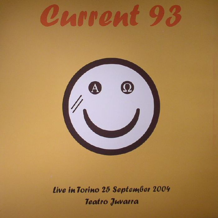 CURRENT 93 - Live In Torino 25 September 2004: Teatro Juvarra