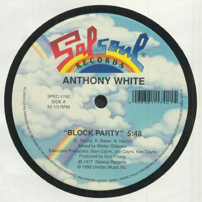 WHITE, Anthony - Block Party