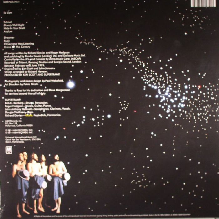 SUPERTRAMP - Crime Of The Century (remastered)