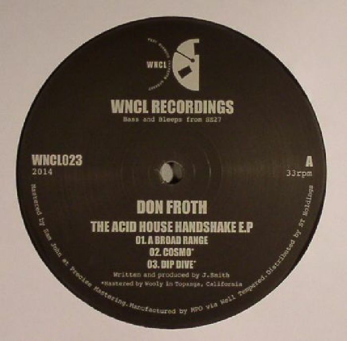 FROTH, Don - The Acid House Handshake EP