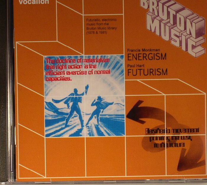MONKMAN, Francis/PAUL HART - Energism & Futurism: Futuristic Electronic Music From The Bruton Music Library 1978 +1981