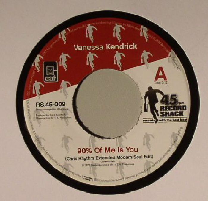 KENDRICK, Vanessa/GWEN McCRAE - 90% Of Me Is You