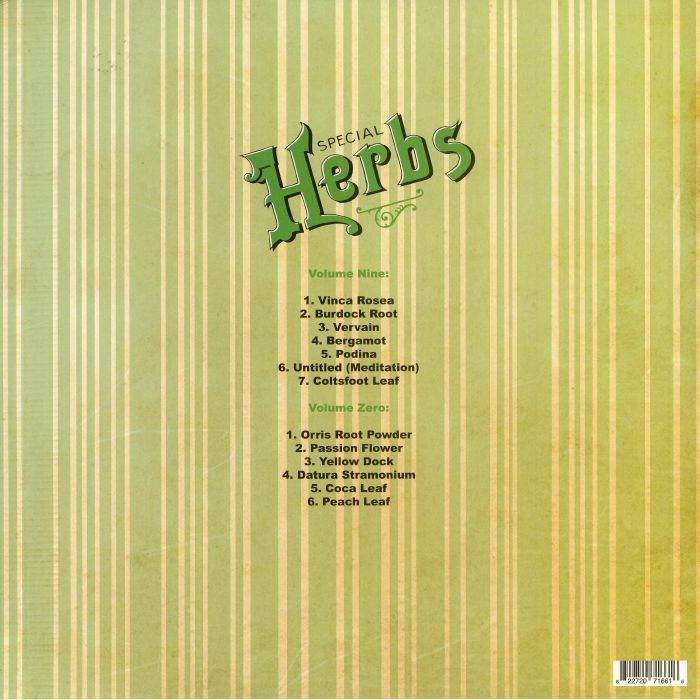 METAL FINGERS Special Herbs Volumes 9 & 0 Vinyl at Juno Records.