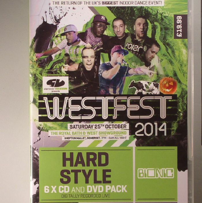 CALLY JUICE/FRANCESCO ZETA/JIM NOZIER/MARK EG/M ZONE/ALEX KIDD/CROSSEYE/BRIAN M/MCBUNN/ED ET/DTR/TRANZ LINQUANTS - Westfest 2014 Hardstyle: Recorded Live Saturday 25th October The Royal Bath & West Showground