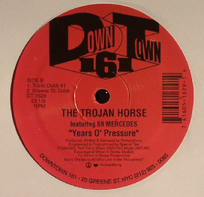 TROJAN HORSE, The feat 69 MERCEDES - Years O' Pressure :Remastered