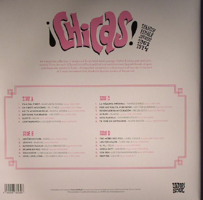 VARIOUS - Chicas: Spanish Female Singers 1962-1974
