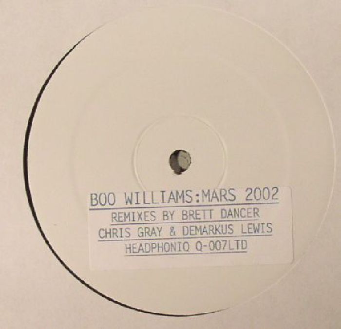 BOO WILLIAMS - Mars 2002 (Collector's Edition)