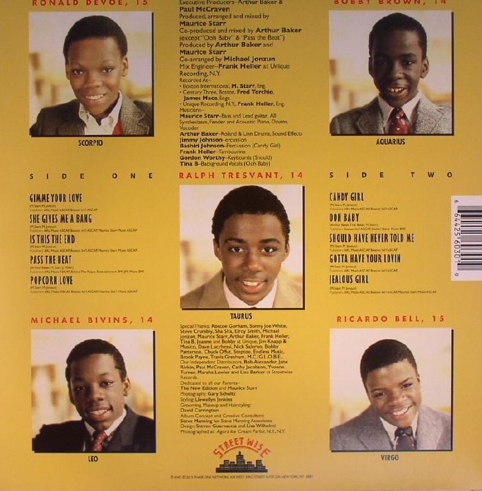 NEW EDITION Candy Girl vinyl at Juno Records.