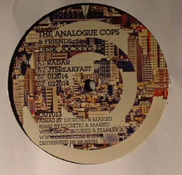 ANALOGUE COPS, The & FRIENDS - Desk Jockeys EP