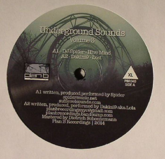 DJ SPIDER/DAKINI9/FRANKLIN DE COSTA/DIVVORCE - Underground Sounds Volume 3
