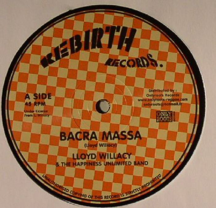 WILLACY, Lloyd & THE HAPPINESS UNLIMITED BAND - Bacra Massa