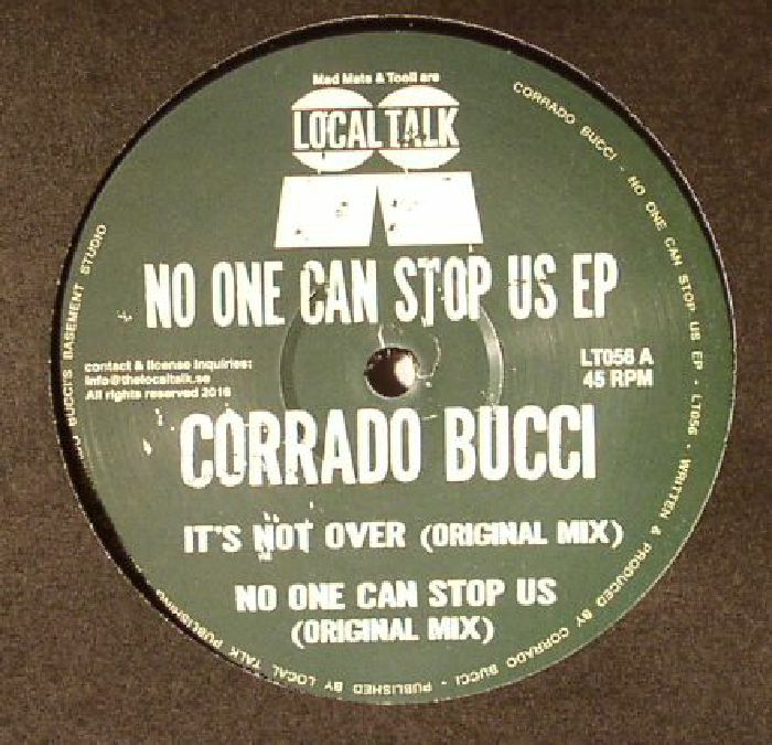 BUCCI, Corrado - No One Can Stop Us EP