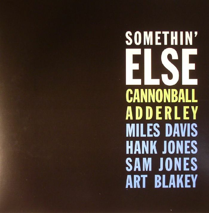 ADDERLEY, Cannonball - Somethin' Else