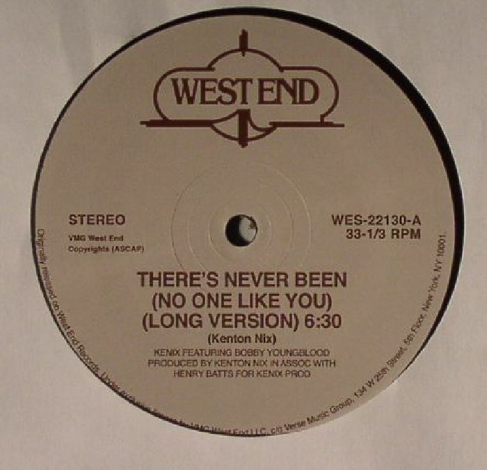 KENIX feat BOBBY YOUNGBLOOD - There's Never Been (No One Like You)