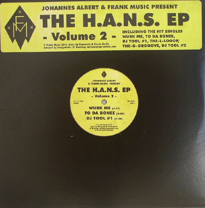 ALBERT, Johannes - The HANS EP: Volume 2