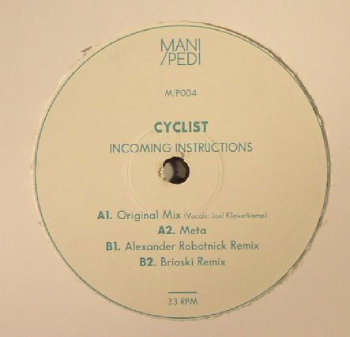CYCLIST - Incoming Instructions