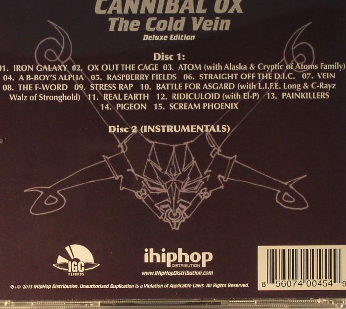Cannibal Ox The Cold Vein Zip