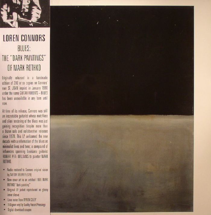 CONNORS, Loren - Blues: The Dark Paintings Of Mark Rothko