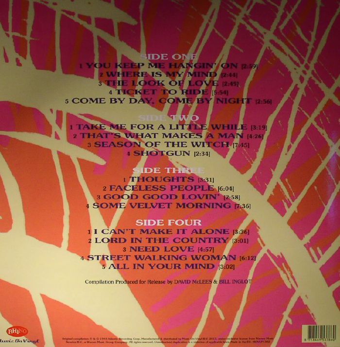 VANILLA FUDGE - Psychedelic Sundae: The Best Of Vanilla Fudge