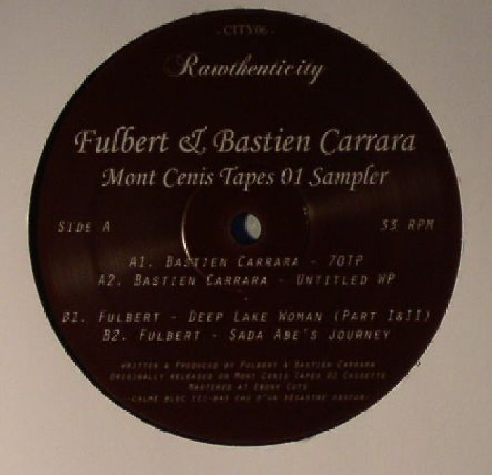 FULBERT/BASTIEN CARRARA - Mont Cenis Tapes 01 Sampler