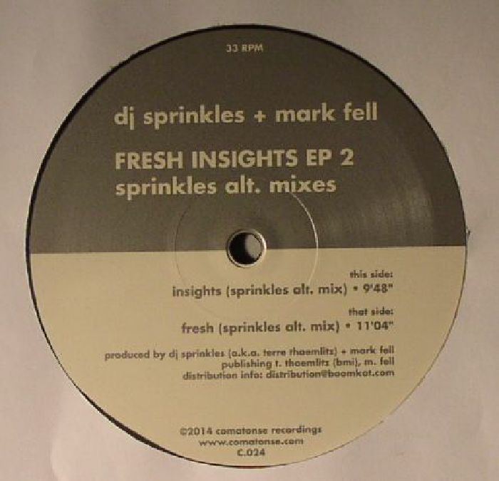 DJ SPRINKLES/MARK FELL - Fresh Insights EP 2