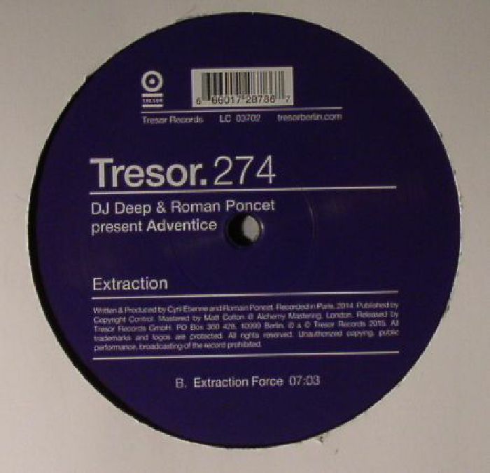 DJ DEEP/ROMAN PONCET presents ADVENTICE - Extraction