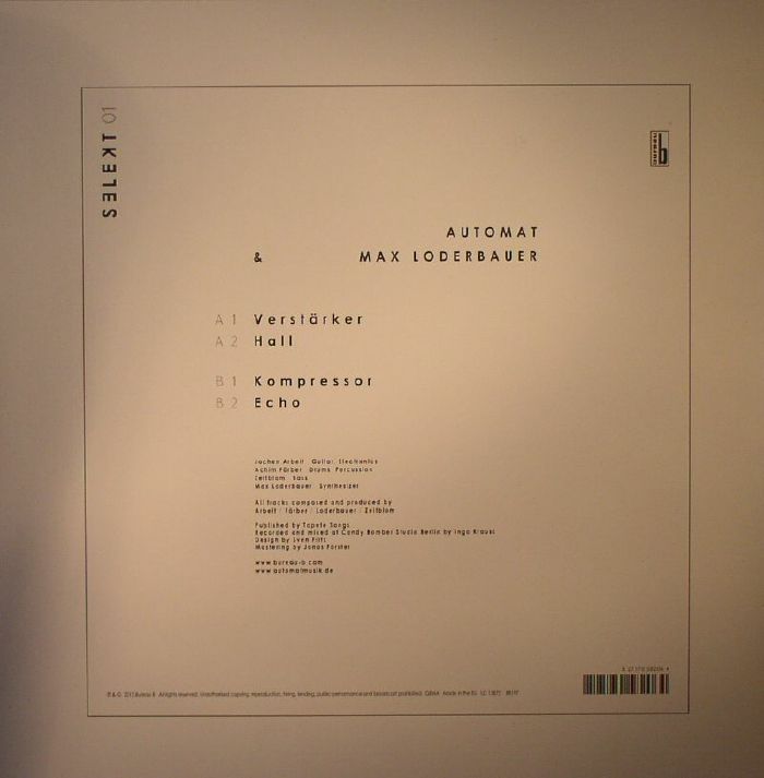AUTOMAT/MAX LODERBAUER - Verstarker