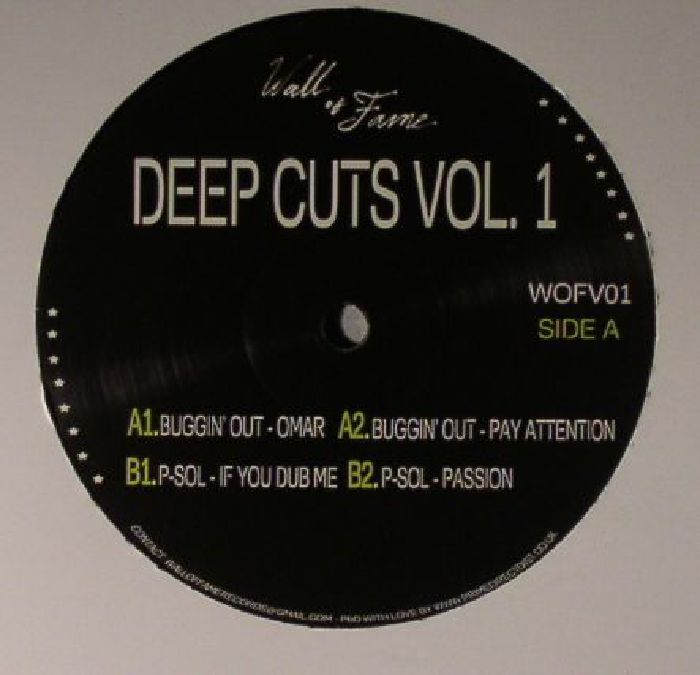 BUGGIN OUT/P SOL - Deep Cuts Vol 1