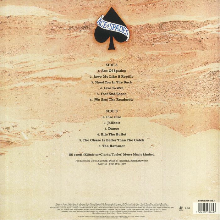 MOTORHEAD - Ace Of Spades