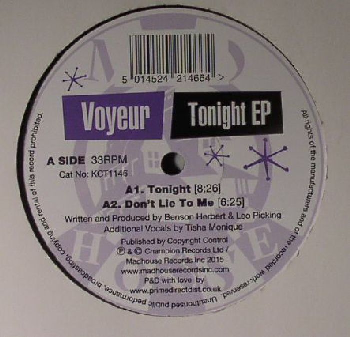 VOYEUR - Tonight EP