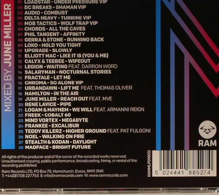 MILLER, June/VARIOUS - Ram Miami Drum & Bass 2015