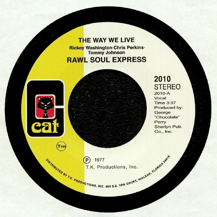 RAW SOUL EXPRESS - The Way We Live (reissue)