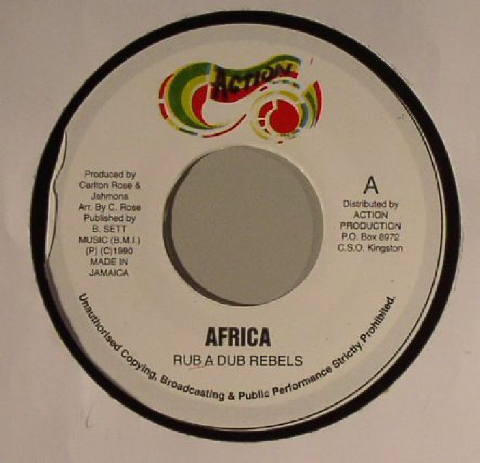 RUB A DUB REBELS - Africa