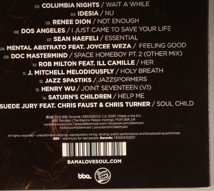 VARIOUS - BamaloveSoul.Com presents: On Deck 3 (More Future Soul Classics For The New B-Boy Generation)