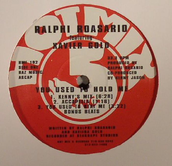 ROSARIO, Ralphi feat XAVIER GOLD - You Used To Hold Me (remastered)