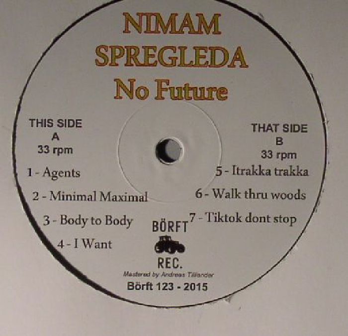 SPREGLEDA, Nimam - No Future