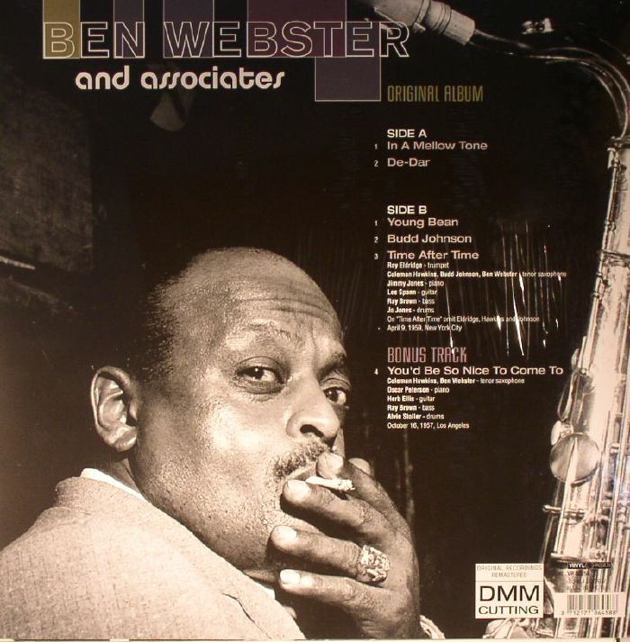 Ben WEBSTER & ASSOCIATES Ben Webster & Associates Vinyl at Juno Records.