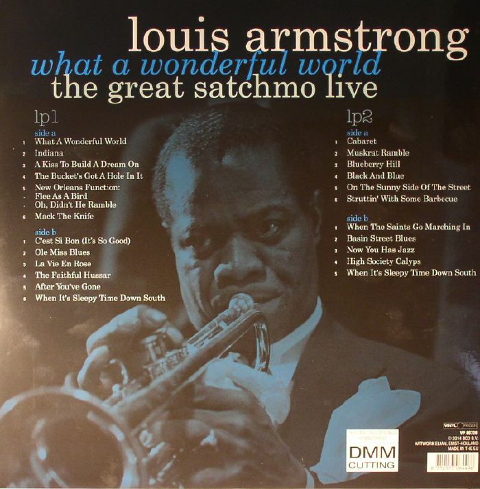 Louis ARMSTRONG What A Wonderful World: The Great Satchmo Live (remastered) vinyl at Juno Records.