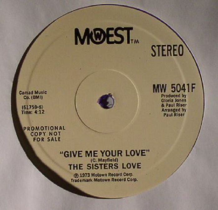 SISTERS LOVE, The - Give Me Your Love