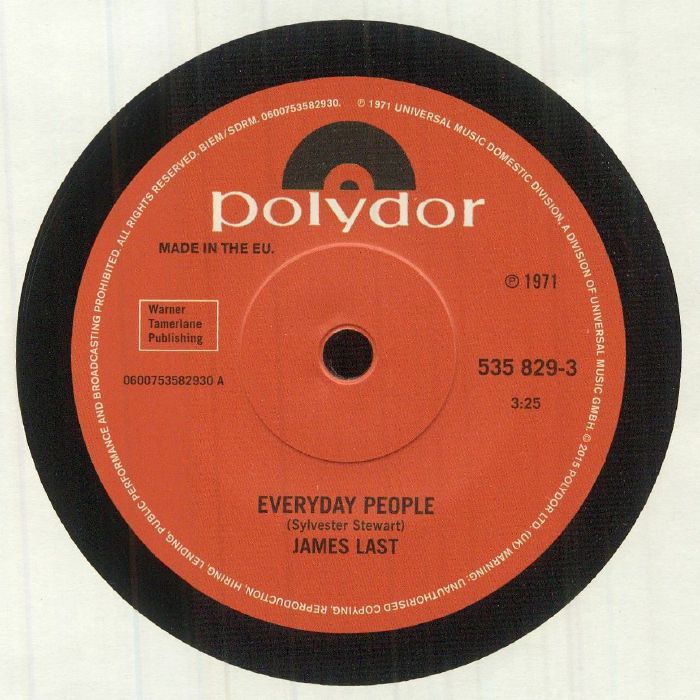 LAST, James - Everyday People (Record Store Day 2015)